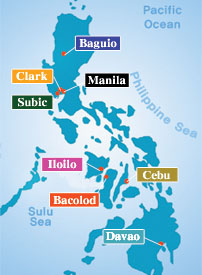 菲律賓島嶼地圖